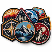Custom Embroidered Patch view 2