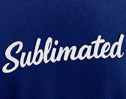 Sublimated